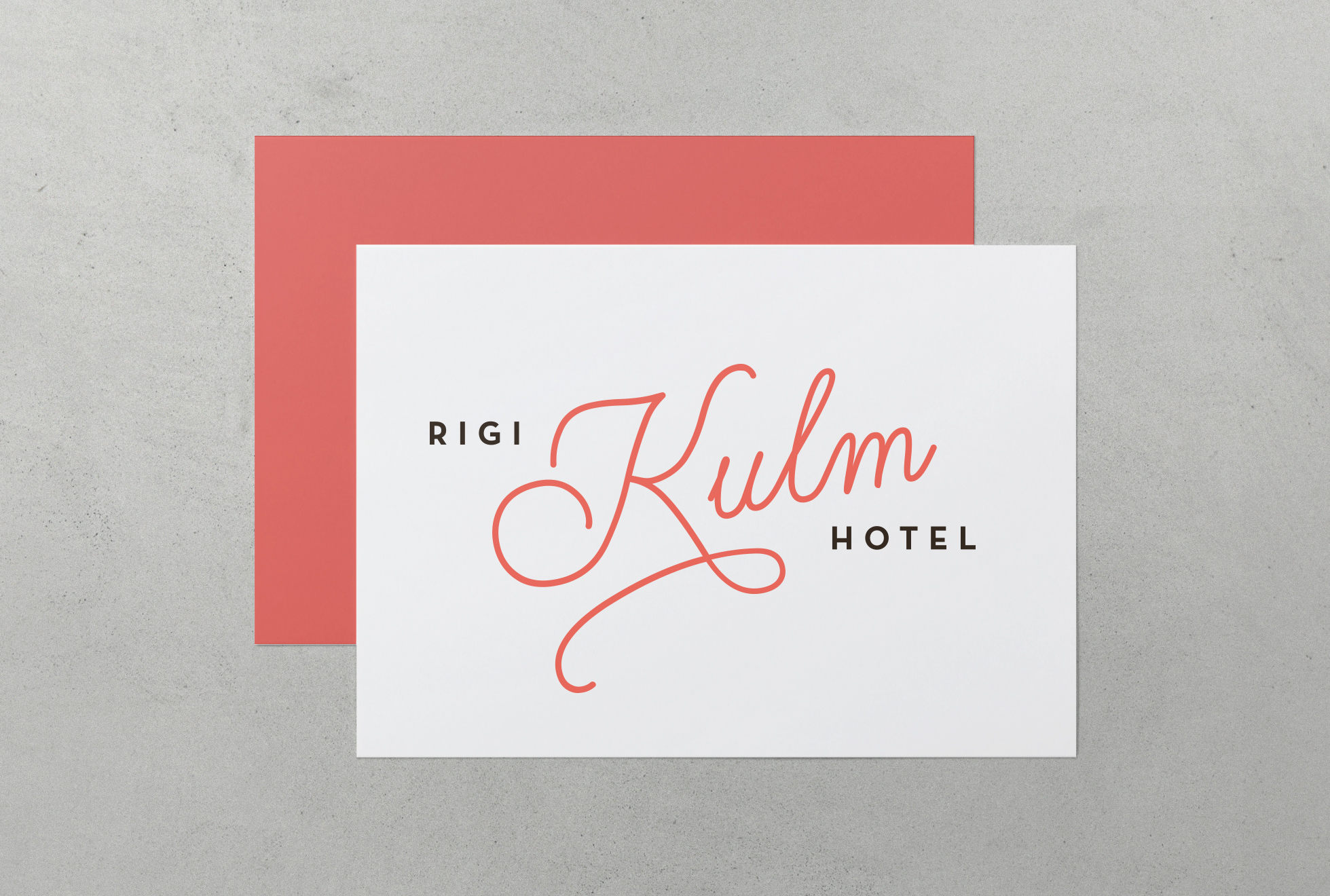 Rigi Kulm Hotel CI/CD by Werbeagentur Bern - Blitz & Donner